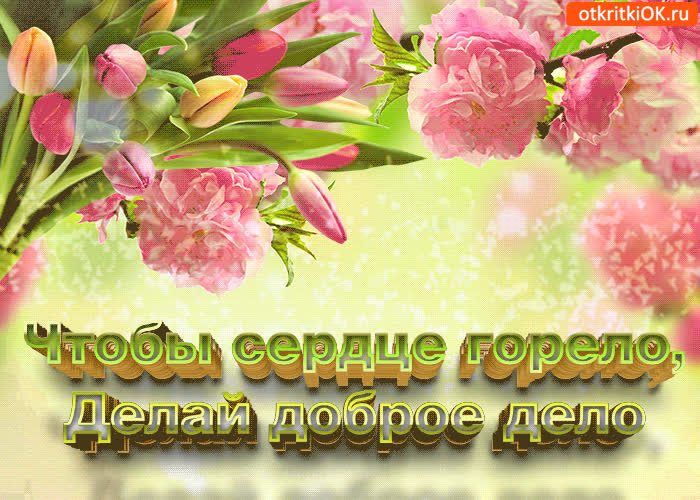 Картинка делай добрые дела