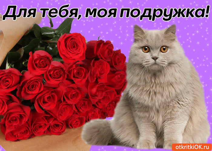 Картинка для тебя, моя подружка!