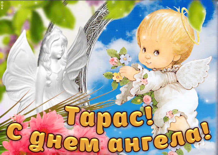 Картинка дорогой тарас, с днём ангела