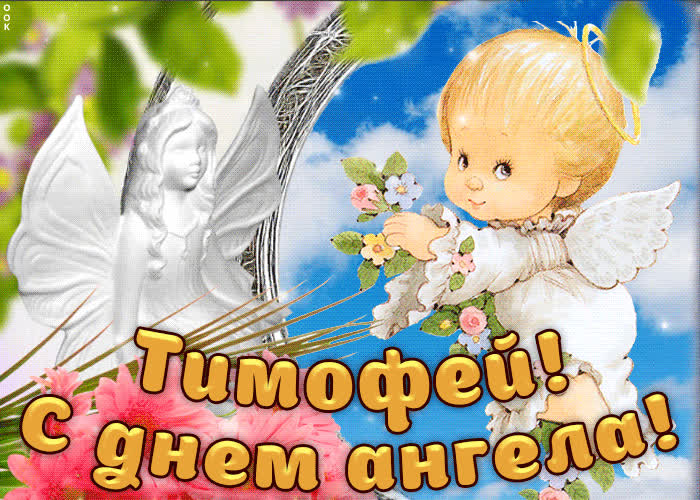 Картинка дорогой тимофей, с днём ангела