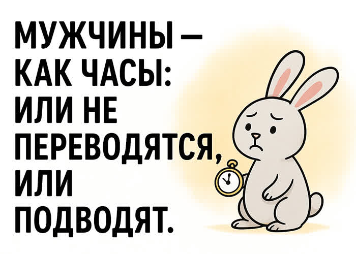 Postcard картинка с позитивной шуточкой