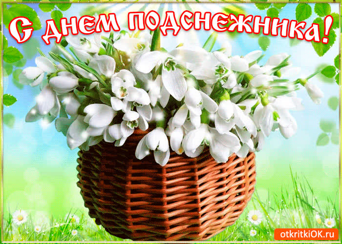 Картинка красивая картинка с днём подснежника