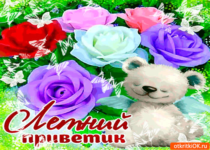 Картинка летний от меня приветик