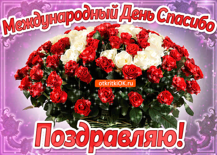 Картинка международный день спасибо поздравляю