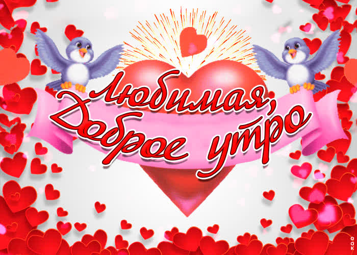 Открытка открытка доброе утро любимой женщине