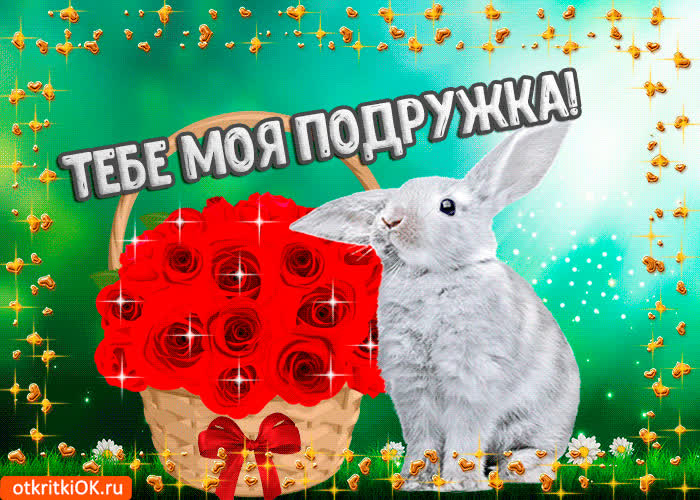 Картинка картинка подруге с розами
