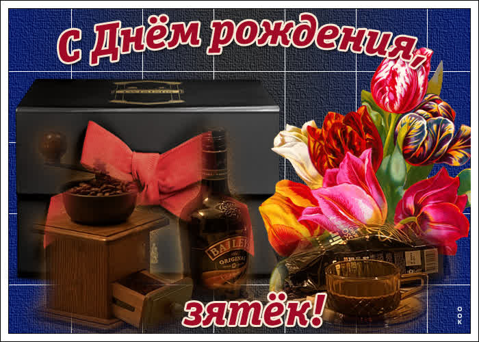 Картинка картинка поздравление с днем рождения зятю