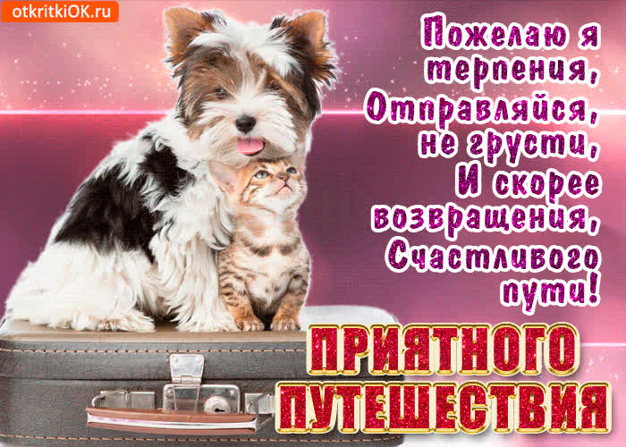 Картинка картинка приятного путешествия