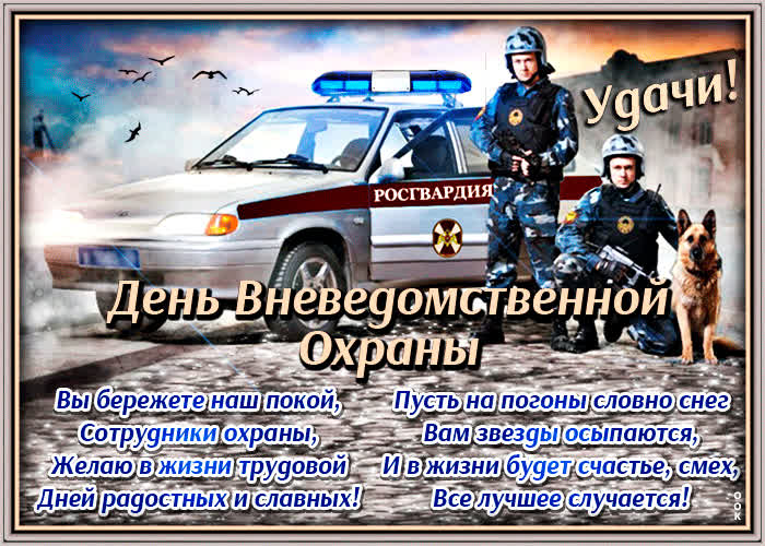 Картинка картинка с днем вневедомственной охраны со стихами