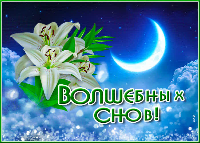 Postcard превосходная открытка с цветком волшебных снов