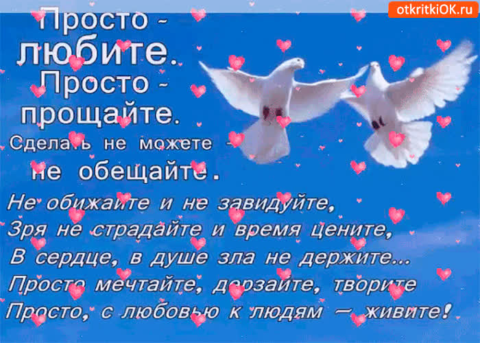 Картинка просто любите