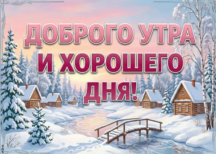 Picture просыпайся — зима дарит волшебство!