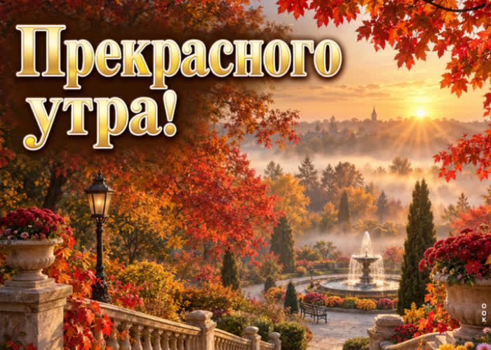 Postcard пусть это утро наполнит сердце светом, поможет почувствовать ценность каждого мгновения