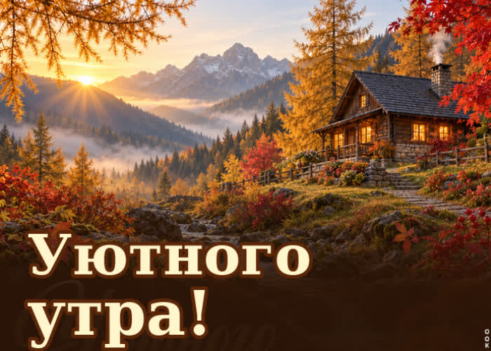 Picture пусть это утро подарит ощущение дома, внутреннее тепло и уверенность