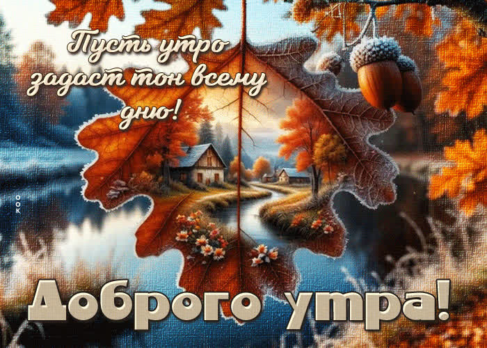 Picture пусть утро задаст тон всему дню! доброго утра
