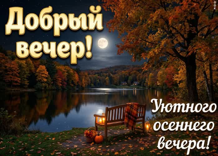 Picture пусть вечер принесёт отдых и приятные моменты.