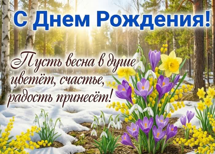 Picture пусть весна подарит вдохновение, лёгкость и много счастливых моментов впереди.