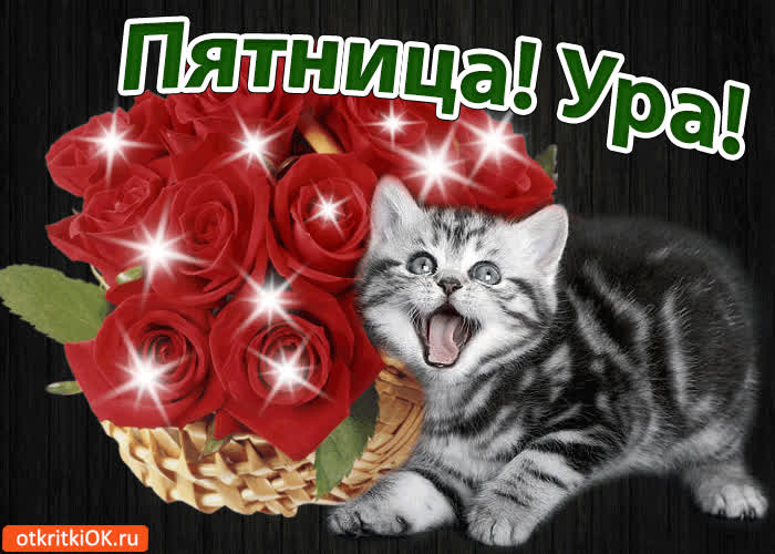 Картинка пятница! ура!