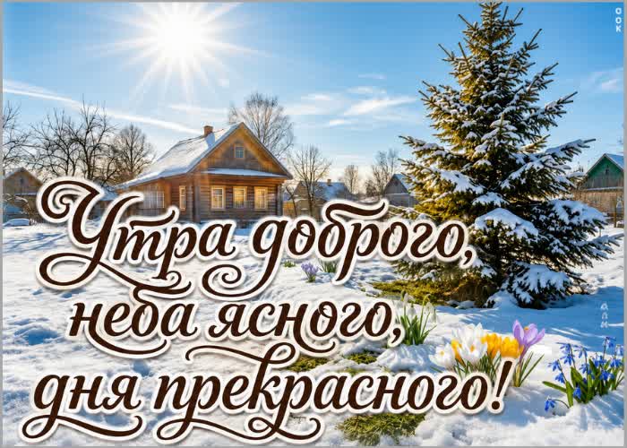 Postcard радости, внутреннего спокойствия и только хороших эмоций.