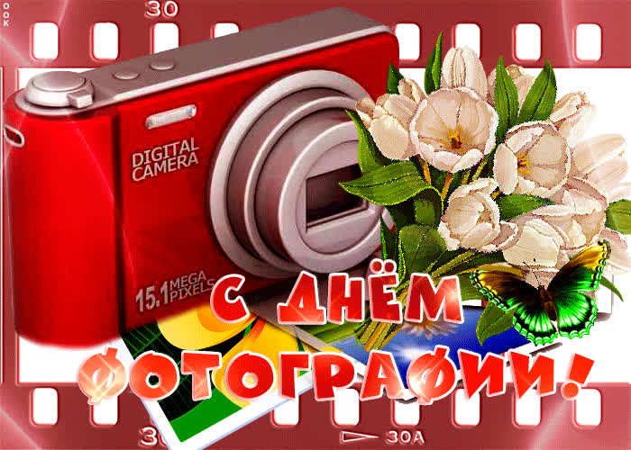 Картинка с днем фотографии вас поздравляю