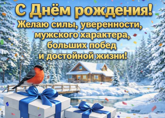 Picture с днём рождения! пусть удача сопровождает во всех делах, а жизнь радует новыми возможностями.