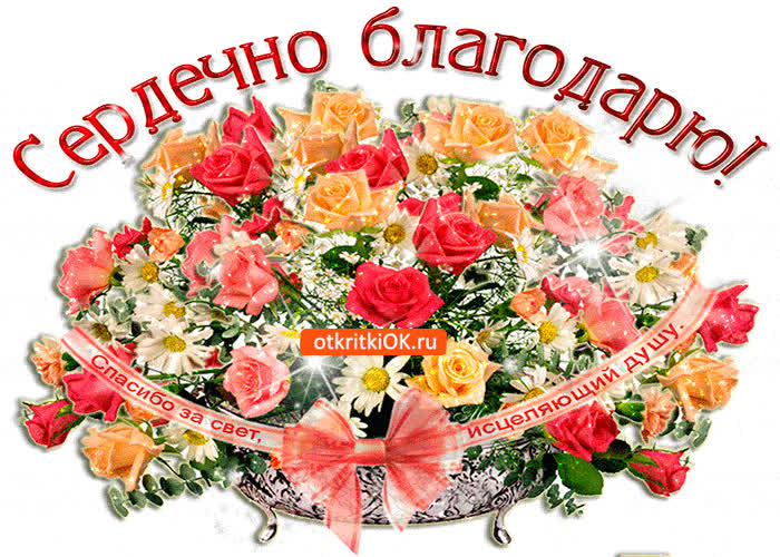 Картинка спасибо за свет, исцеляющий душу