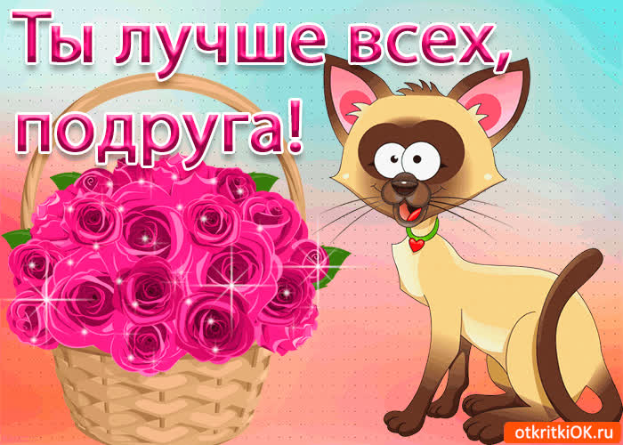 Картинка ты лучше всех, подруга!