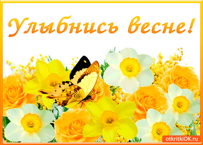 Картинка улыбнись весне