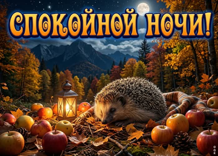 Picture желаю отдыха, спокойствия и красивых снов.