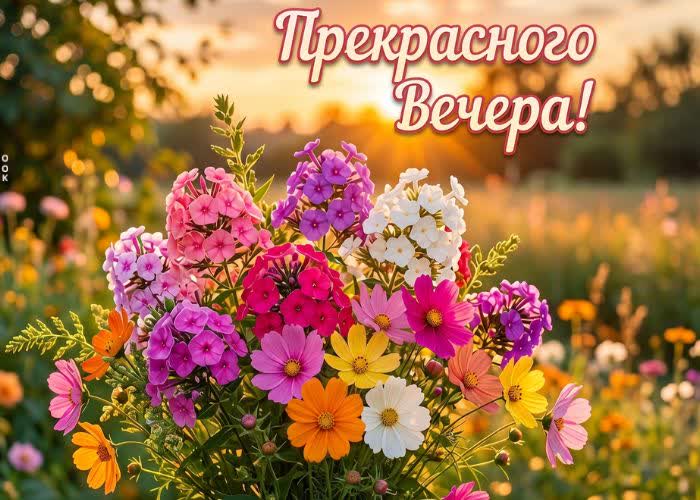 Postcard желаю провести вечер рядом с теми, с кем можно быть собой.
